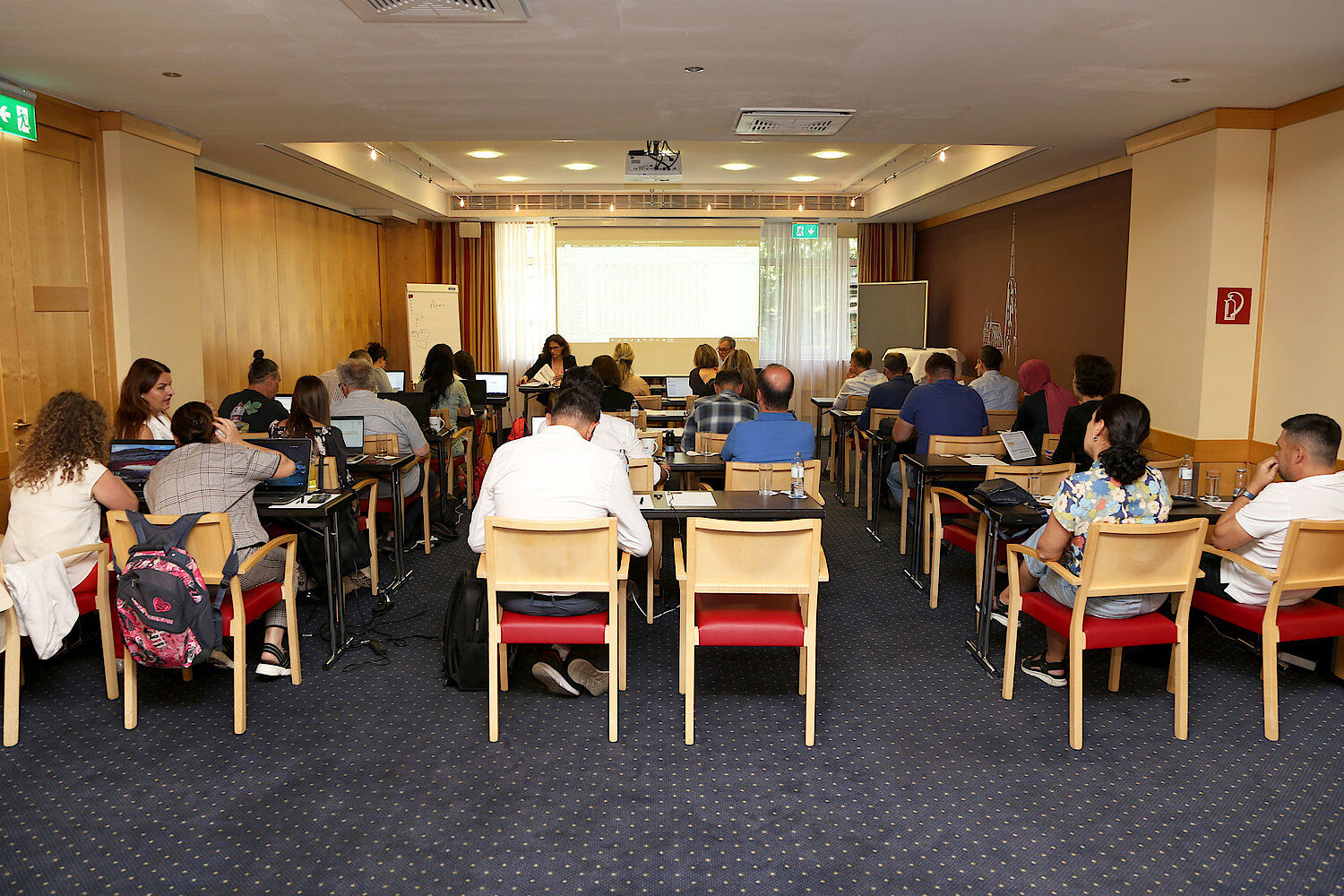 Photo Workshop audience in Vienna